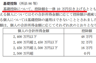 基礎控除48万円